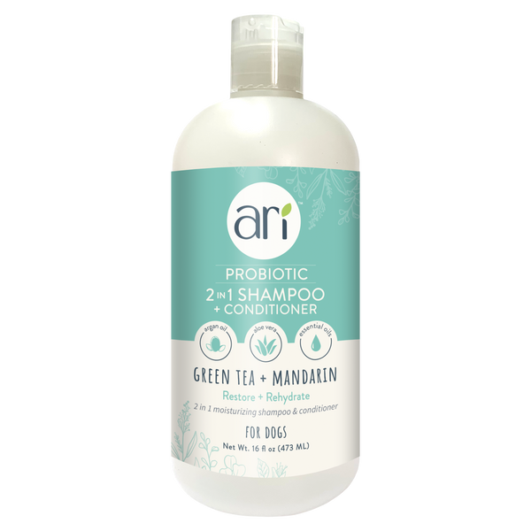 シャンプー ARI)^o^( ARI 2-in-1 Dog Shampoo & Conditioner | Probiotic Care | Health
