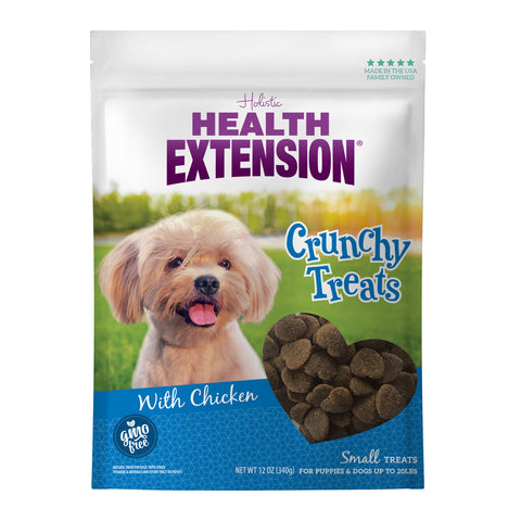 Crunchy Heart Shaped Treats - Chicken