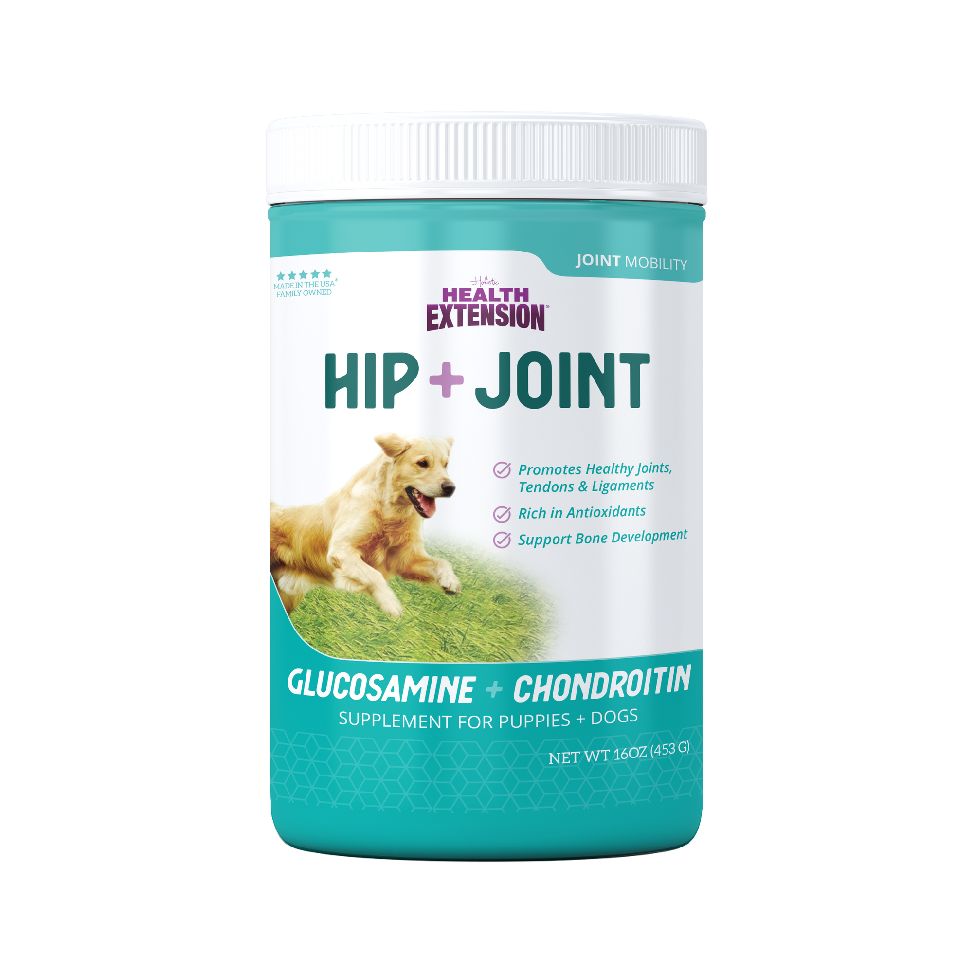Health Extension Hip + Joint Mobility Dog Supplement