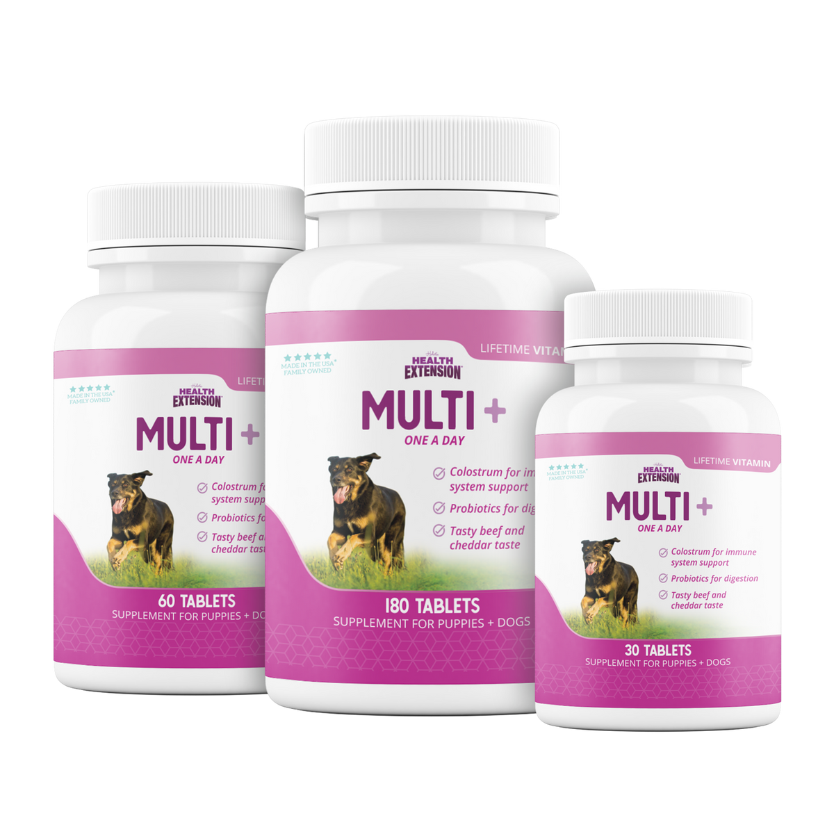 Health Extension Lifetime Vitamins for Dogs and Puppies
