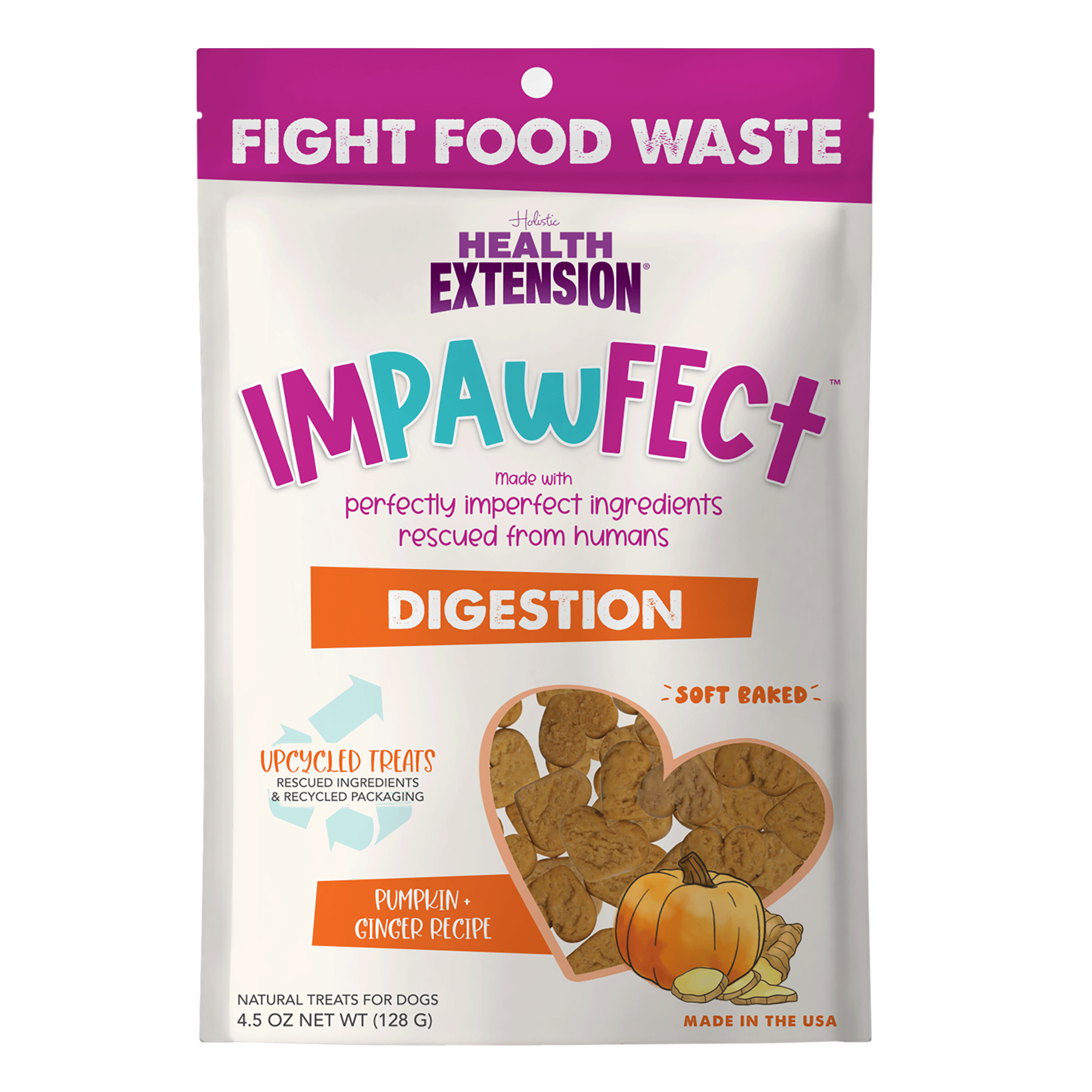 Impawfect Pumpkin & Ginger Treats for Digestive Support