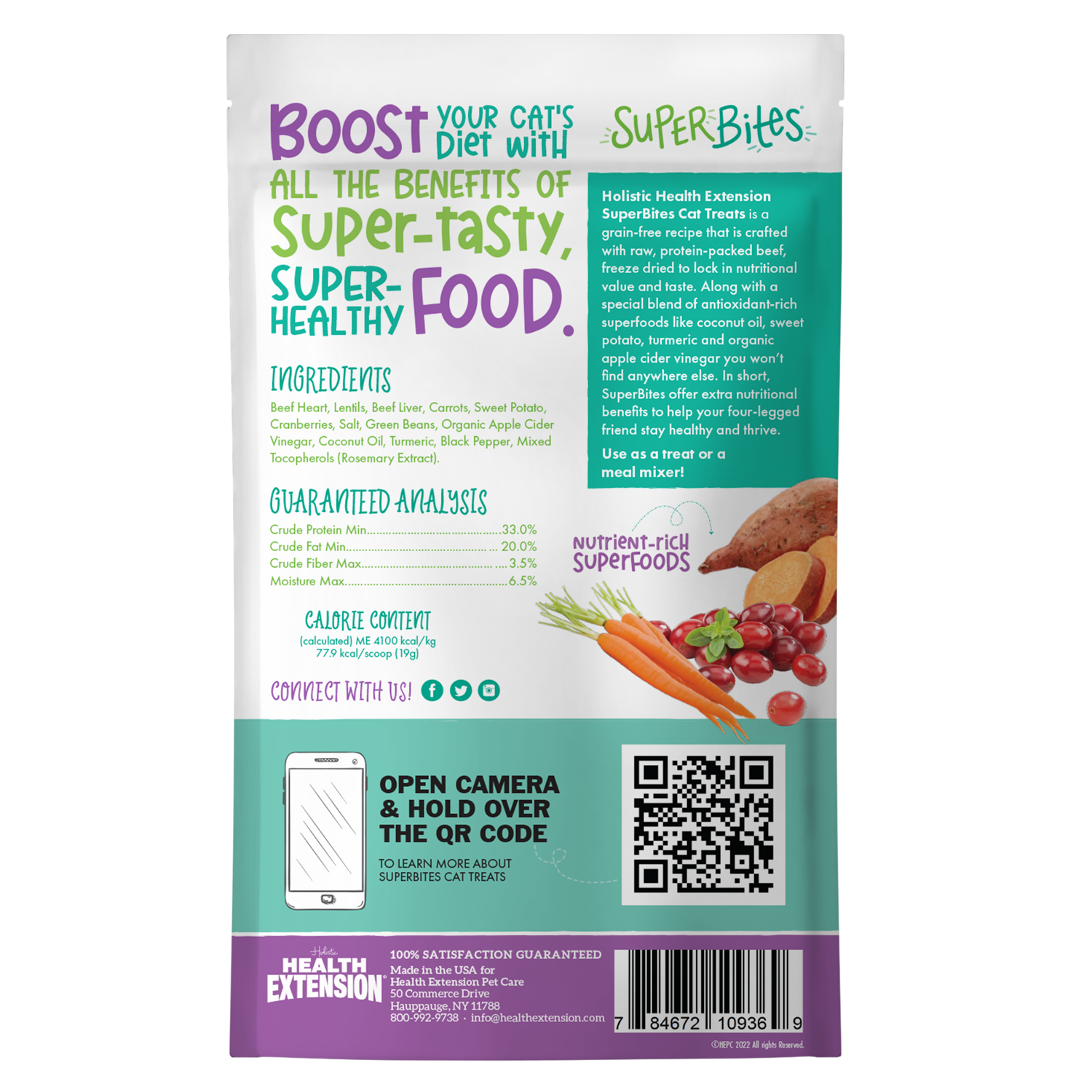 SuperBites Freeze Dried Raw - Beef Recipe