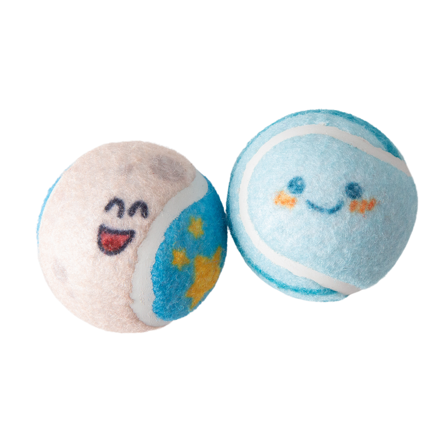 Comet Me, Bro 2pk Squeaky Tennis Balls